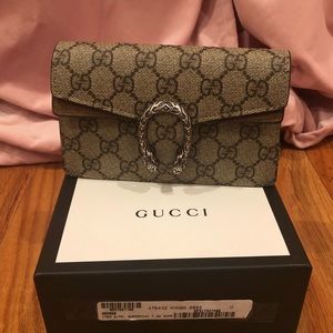 💕GUCCI DIONYSUS SUPREME + box and dustbag